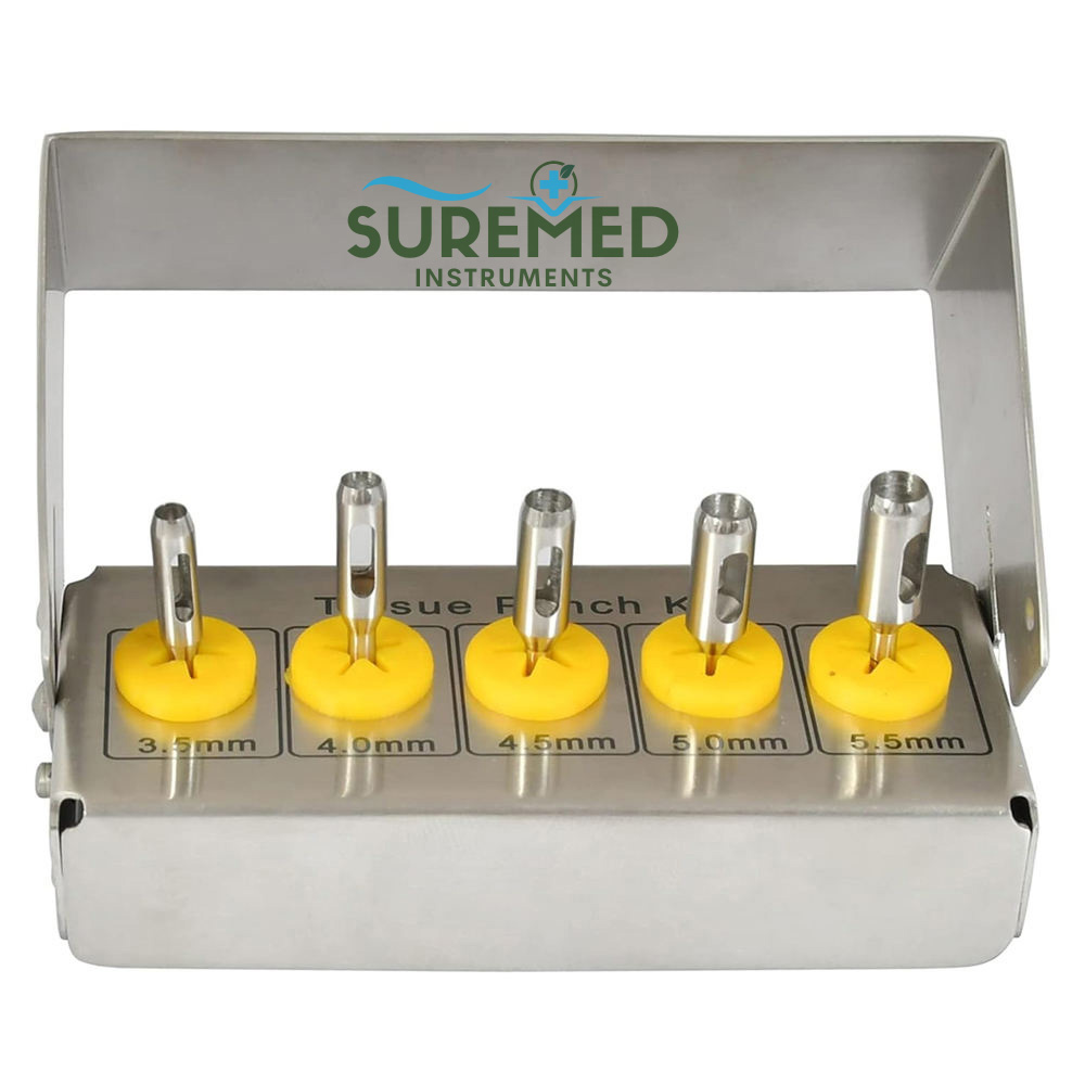 5 Piece Dental Implant Tissue Punch Kit – Buy Now