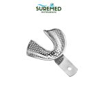 1 X-Large Impression Tray, Full Denture, Lower, Perforated