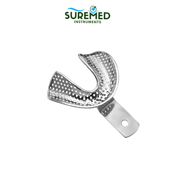 1 X-Large Impression Tray 1 X-Large Impression Tray, Full Denture, Lower, Perforated