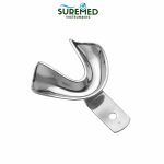 3 Medium Impression Tray, Full Denture, Lower, Solid