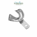 4 Small Impression Tray, Full Denture, Lower, Perforated