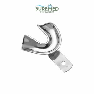 4 Small Impression Tray, Full Denture, Lower, Solid