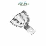 4 Small Impression Tray, Full Denture, Upper, Perforated
