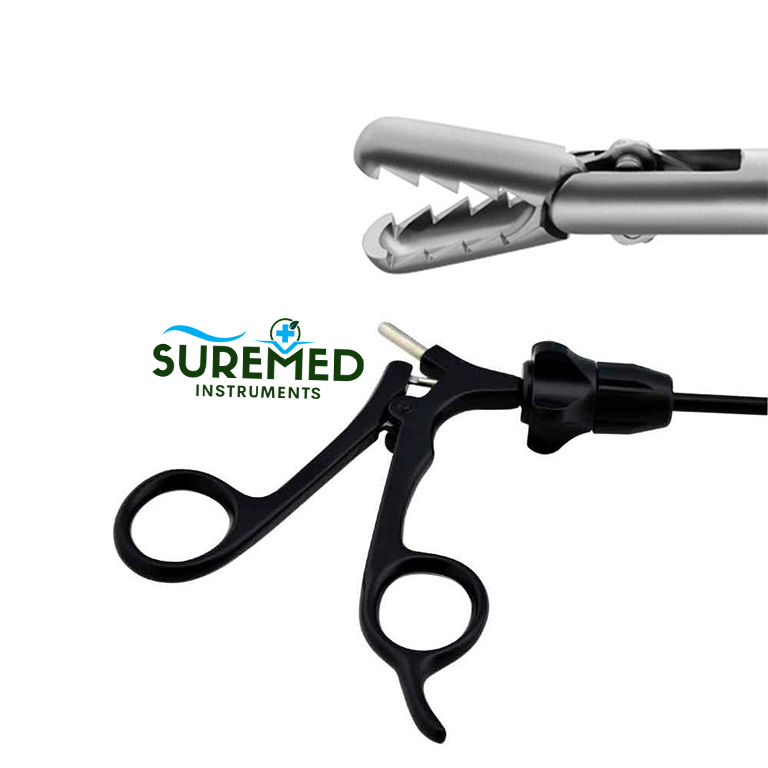 Laparoscopic Serrated Alligator Grasping Forceps Laparoscopic Serrated Alligator Grasping Forceps