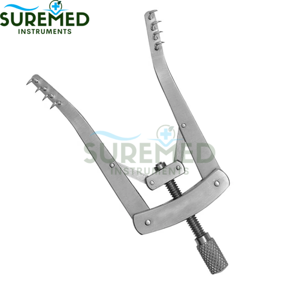 Alm Retractor Self-Retaining Surgical Instrument