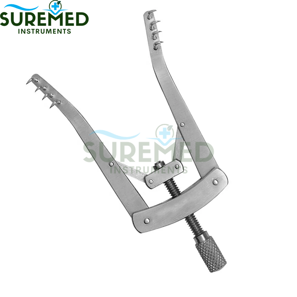 Alm Retractor Self-Retaining Surgical Instrument