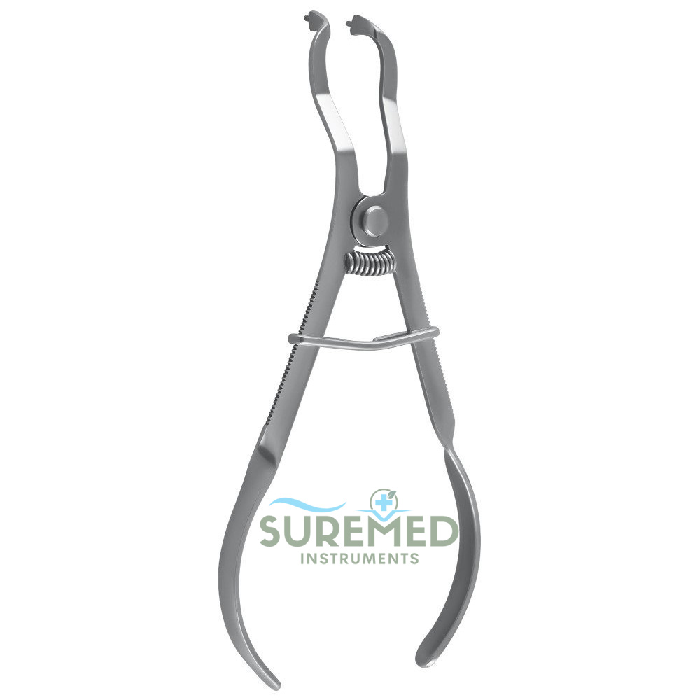Ivory Rubber Dam Clamp Forceps, 17cm Ivory Rubber Dam Clamp Forceps, 17cm