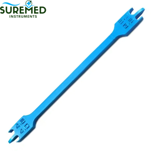 Orthodontic Height Gauge Blue Color