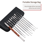 10 Pcs dental wax carving kit - Image 3