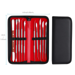 10 Pcs Stainless Steel Wax Carving Tools Kit