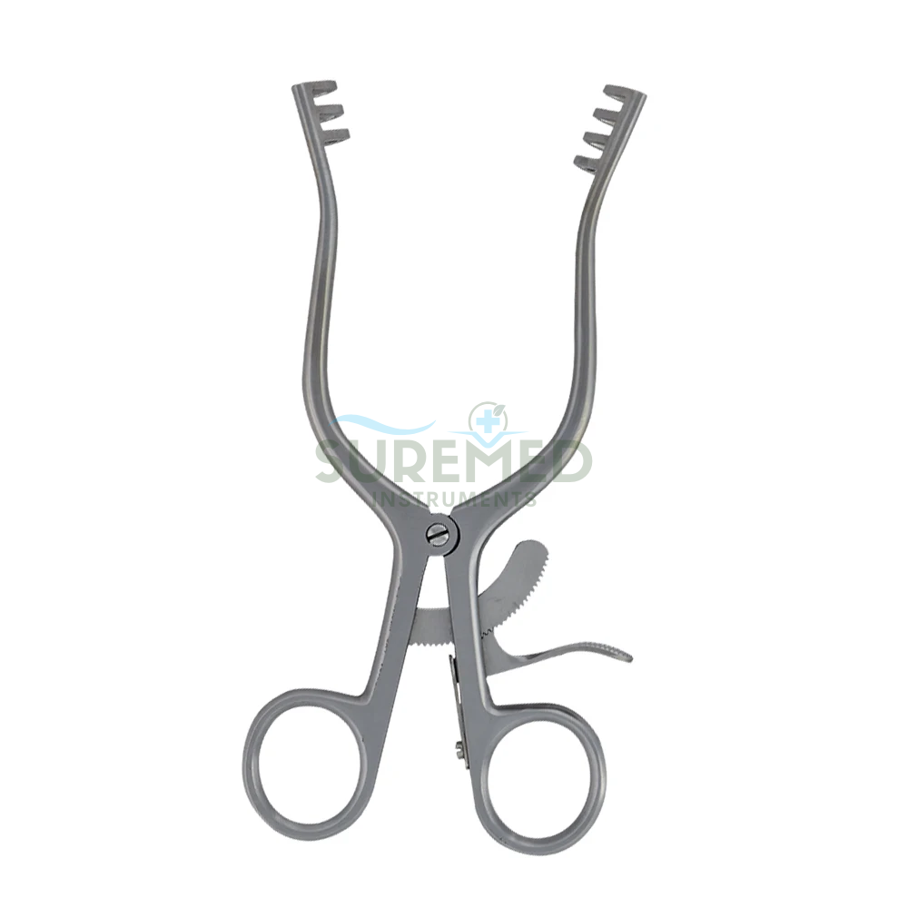 PRECISE CANADA Weitlaner Retractor 4.5'' – 2x3 Blunt Prongs, New Surgical Instrument