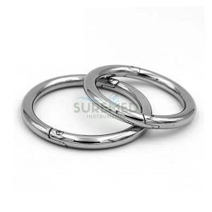 Metal Bull Nose Ring for Cattle 2.5''