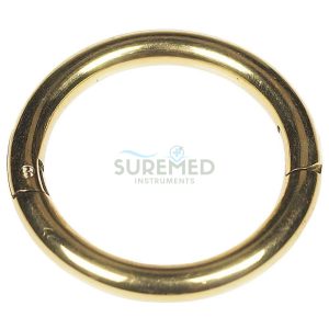 Brass Bull Nose Ring 2.5 inch