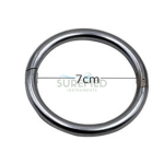 Bull Nose Ring Stainless Steel 7cm