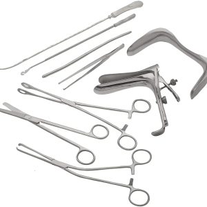 70 Gynecology Instrument Set 9 Pcs Stainless Steel OB GYN Surgical Kit Durable Reusable Medical Tools for Clinics and Hospitals