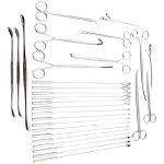 199 Cholecystectomy Surgical Instrument Set - High-Grade Stainless Steel Laparoscopic Gallbladder Removal Kit