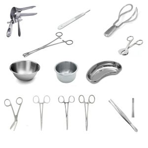 50 Basic Childbirth Obstetrics Gynecology Surgical Instrument Set OB GYN Delivery Kit Best Quality Wholesale Low Price
