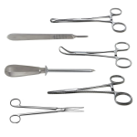 Closed Thoracostomy Instrument Set