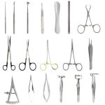54Reusable Stainless Steel Blepharoplasty Surgical Instrument Kit