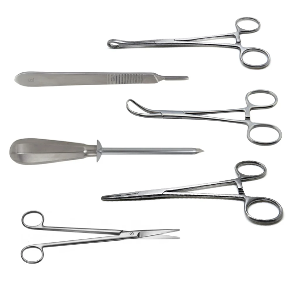 Closed Thoracostomy Instrument Set Steel Kit